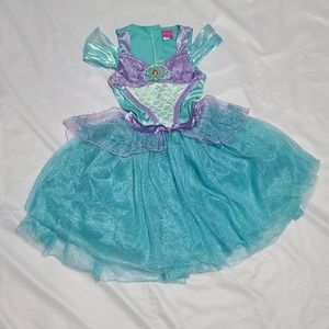 disney princess girls dress mermaid